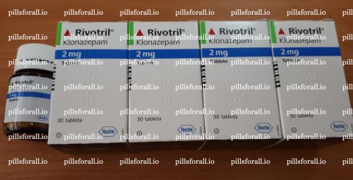 Rivotril Clonazepam 0.5 Mg Roche